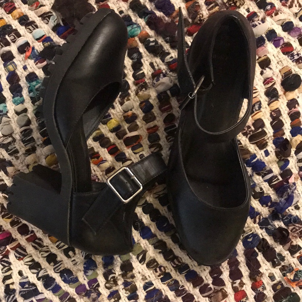 Nasty Gal New Look chunky heel